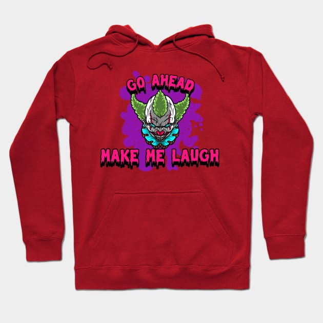 Make Me Laugh Graphic Hoodie by CTJFDesigns